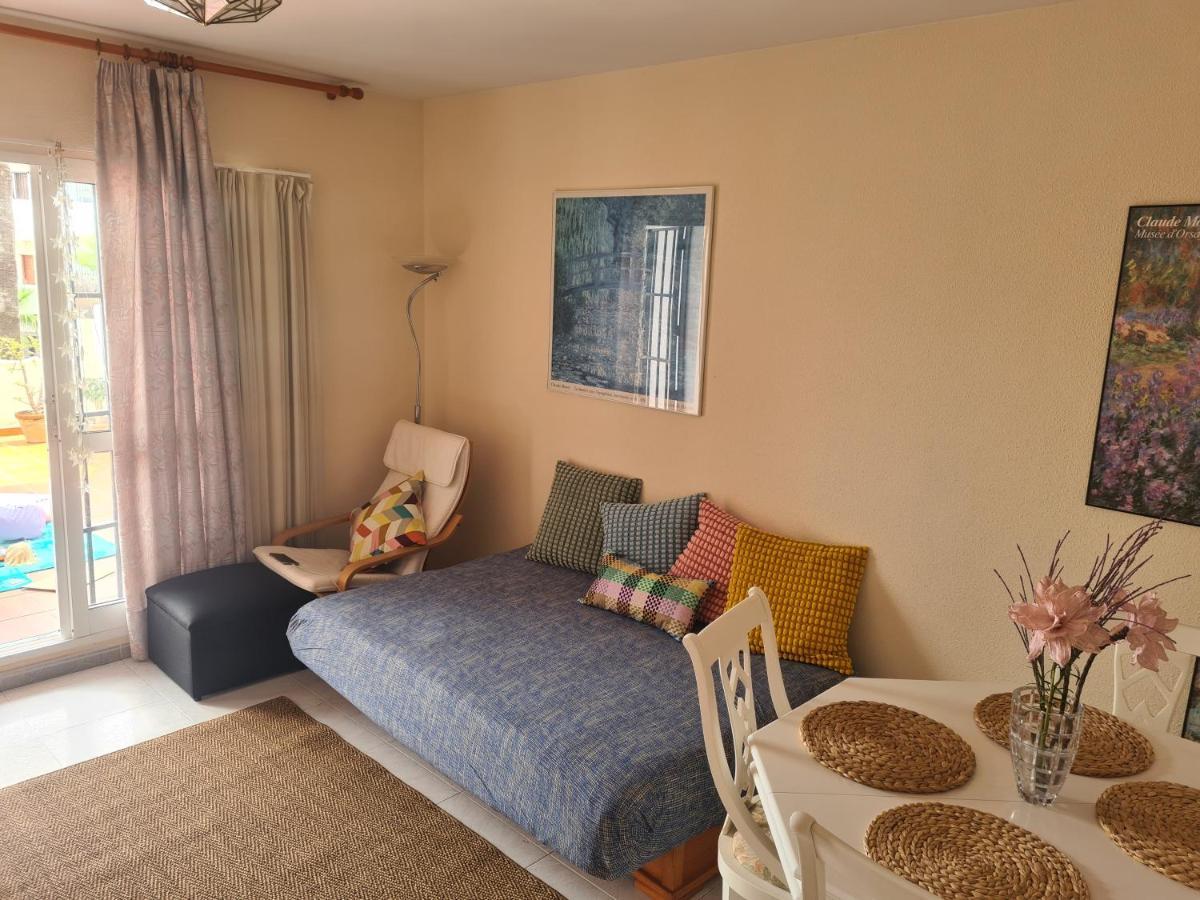 Apartamento En Mijas Con Terraza, Capacidad Para 5 Personas Con Piscina De Temporada Málaga Extérieur photo
